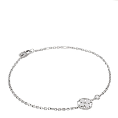 Louis Vuitton 18K White Gold Diamond Idylle Blossom Bracelet 1 of 3