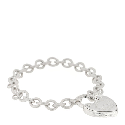 Tiffany Sterling Silver Return to Tiffany Love Lock Bracelet 1 of 3
