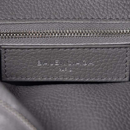 Balenciaga Veau Grana Perforated Blackout Hardware City Gris Acier 6 of 7
