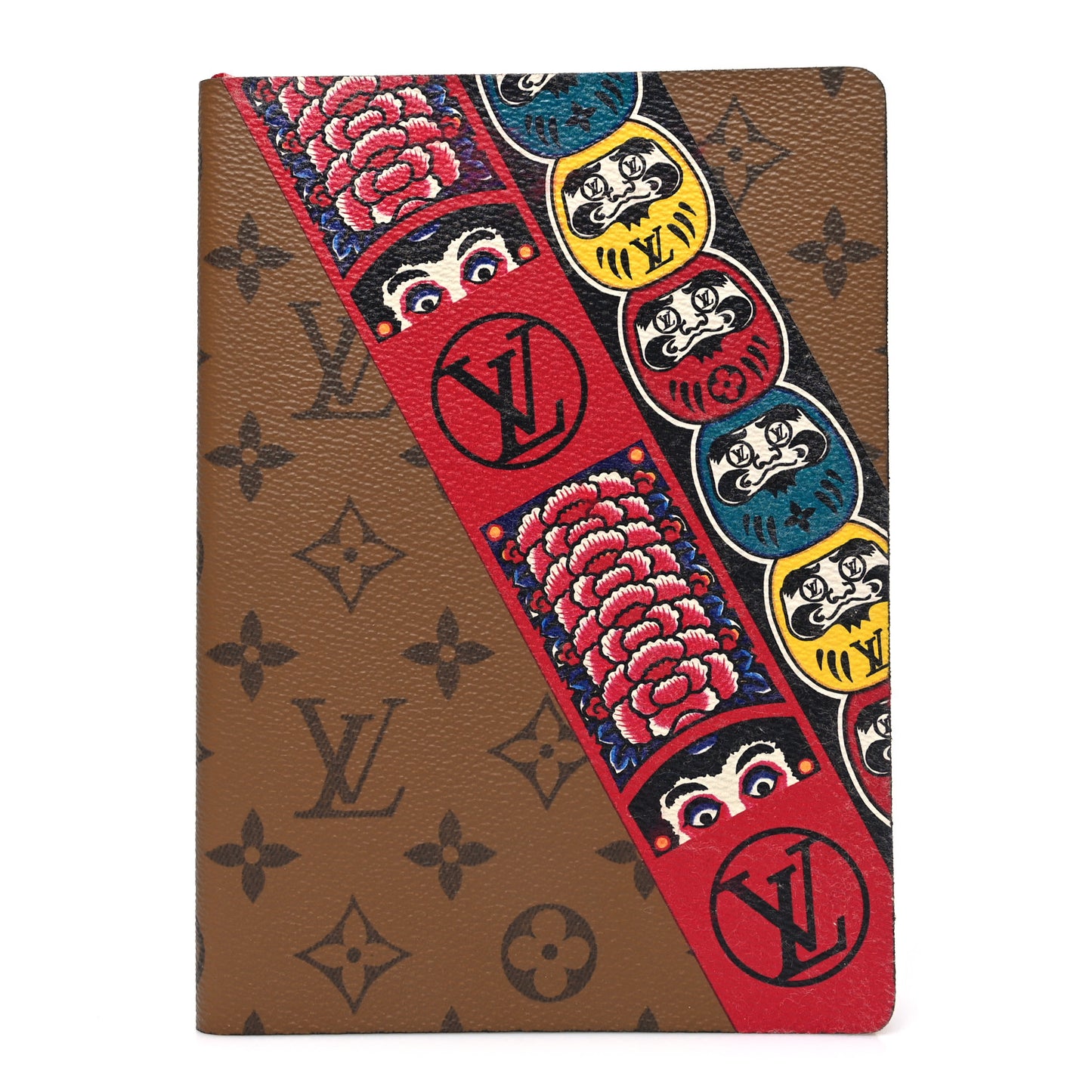 Reverse Monogram Kabuki Stickers Clemence Notebook