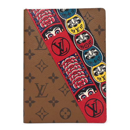 Louis Vuitton Reverse Monogram Kabuki Stickers Clemence Notebook 1 of 11