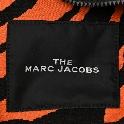 Marc Jacobs Cotton Canvas Zebra Tiger Print Medium The Traveler Tote Bag 6 of 9
