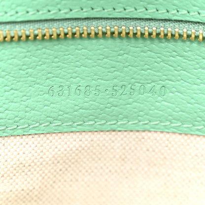 Gucci Monogram Jumbo GG Textured Dollar Calfskin Medium Ophidia Shopping Tote Beige Pepperlight Mint 7 of 10