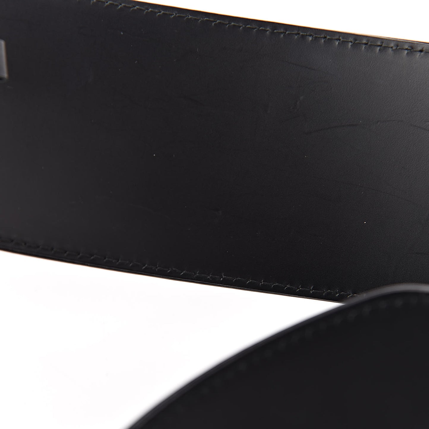 Patent Calfskin CC Wide Belt 70 28 Black