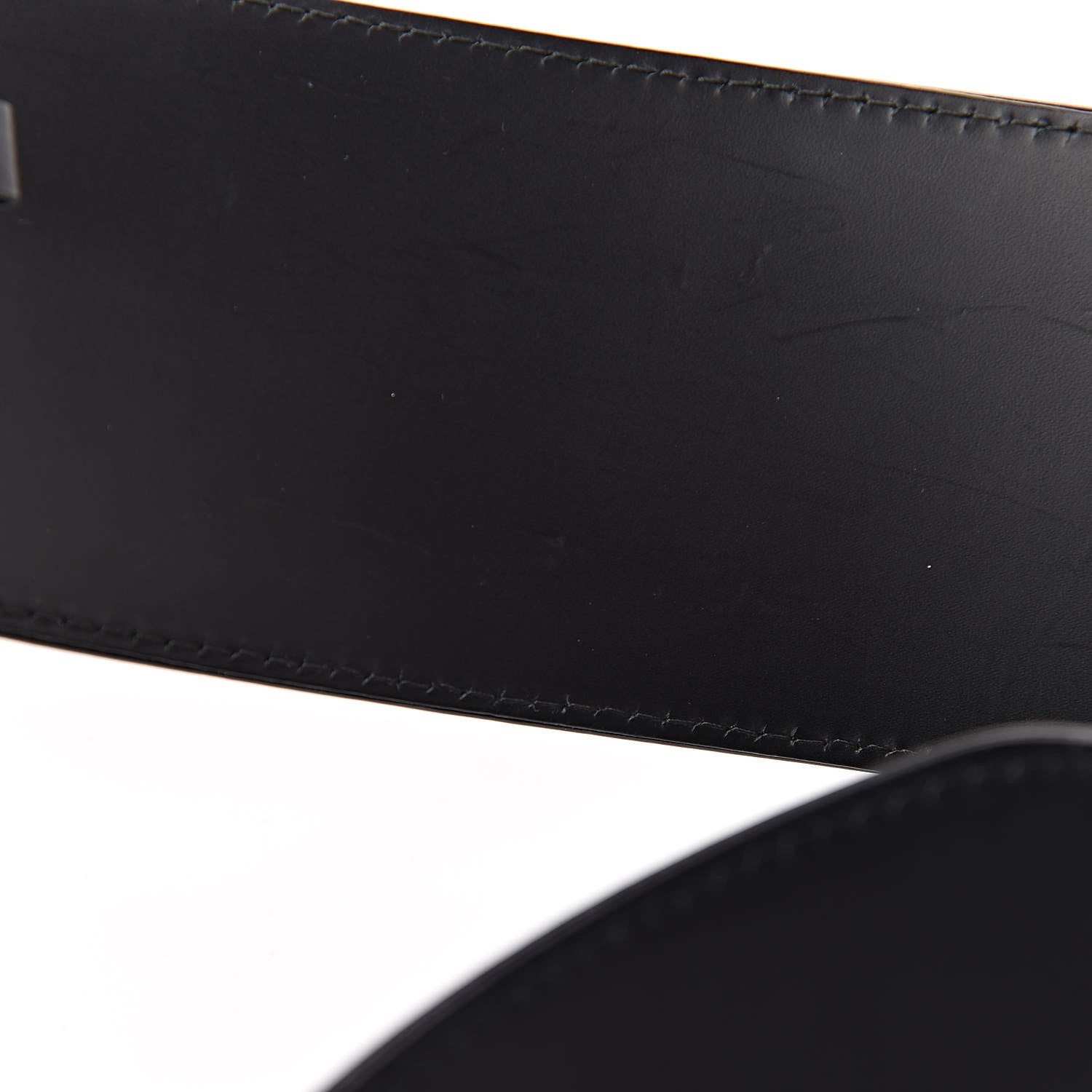 Chanel Patent Calfskin CC Wide Belt 70 28 Black 5 of 7