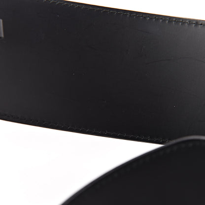 Chanel Patent Calfskin CC Wide Belt 70 28 Black 5 of 7