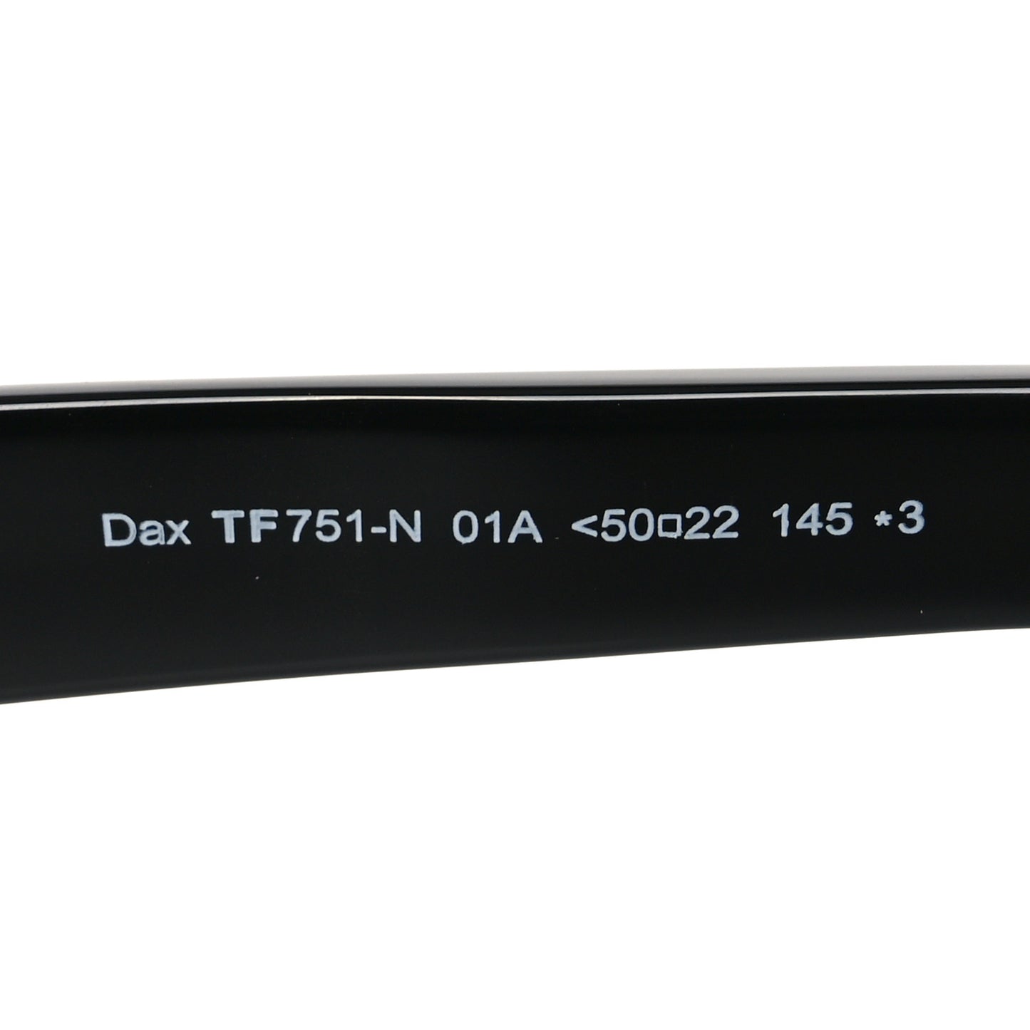 Acetate Dax Sunglasses TF751 Black