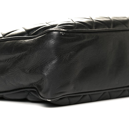 Chanel Lambskin Quilted Shopping Tote Black 7 of 8