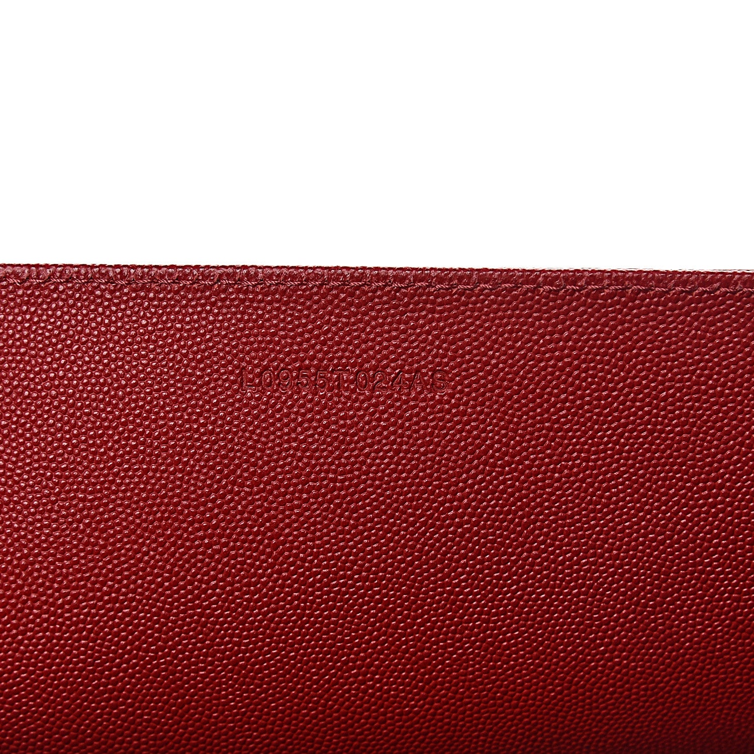 Tom Ford Grained Calfskin Small T Tote Red 7 of 14