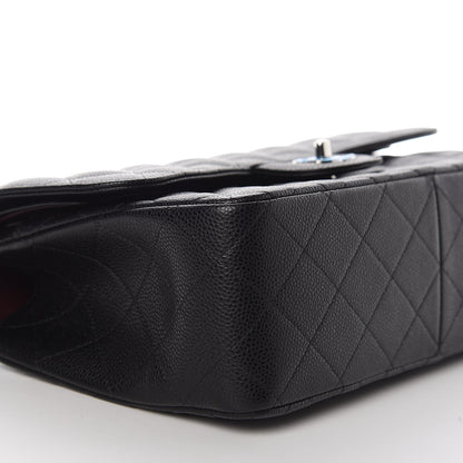 Chanel Caviar Quilted Jumbo Double Flap Black 7 of 12