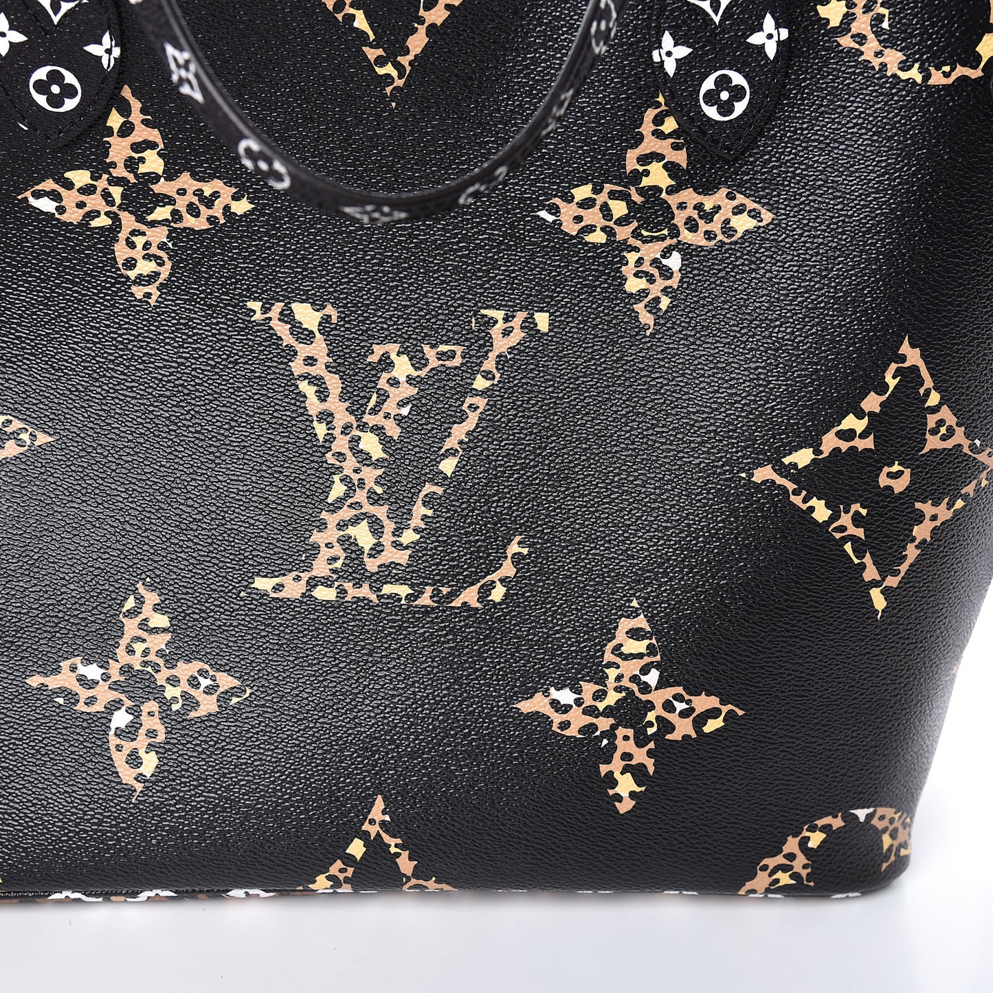 Monogram Giant Jungle Neverfull MM Black