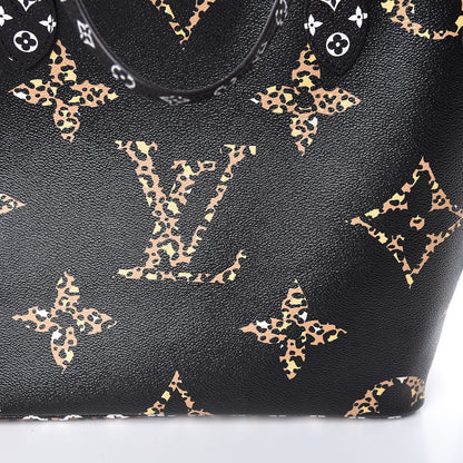 Louis Vuitton Monogram Giant Jungle Neverfull MM Black 11 of 14