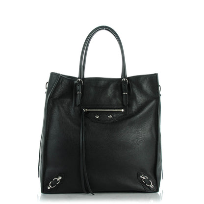 Balenciaga Calfskin Papier A5 Zip Around Tote Black 1 of 8