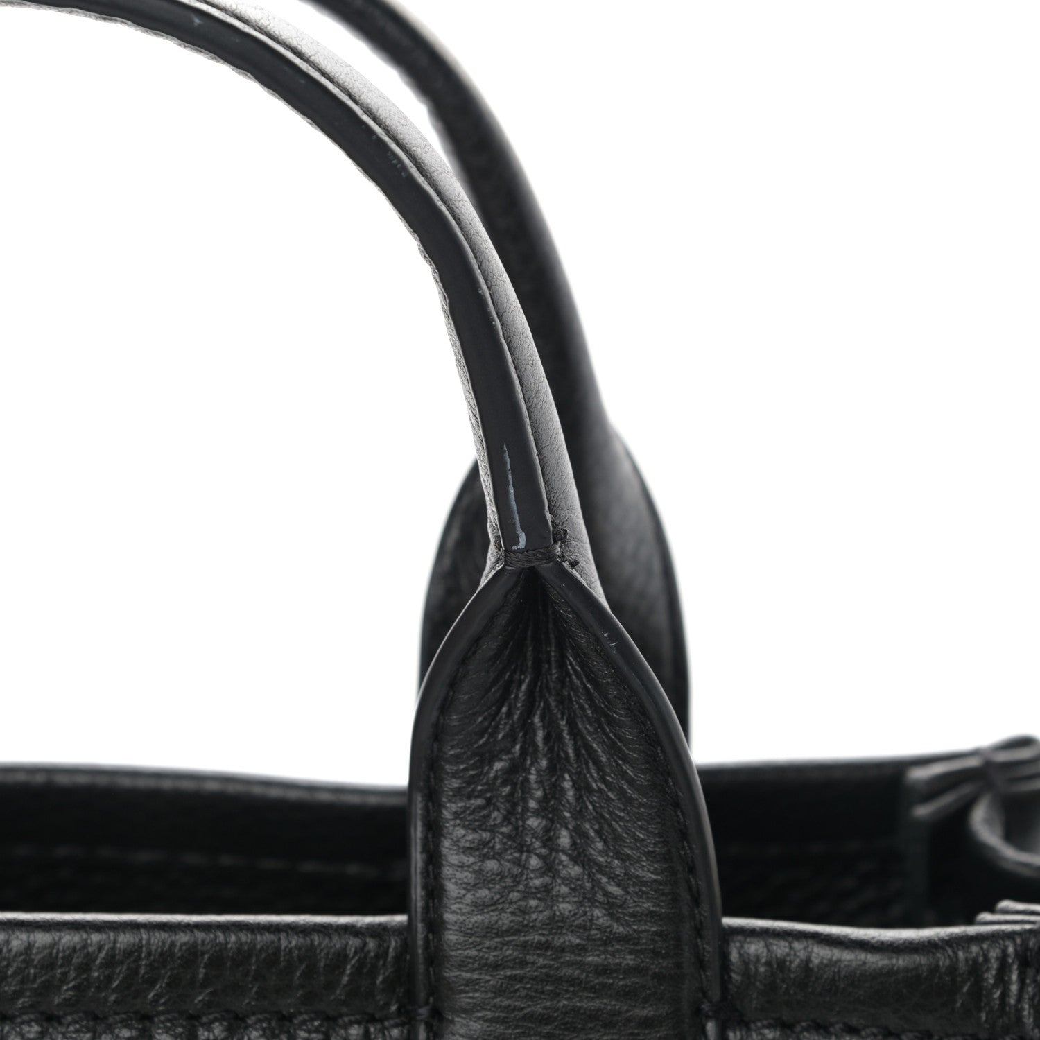 Marc Jacobs Grained Calfskin Small The Tote Bag Black 15 of 17