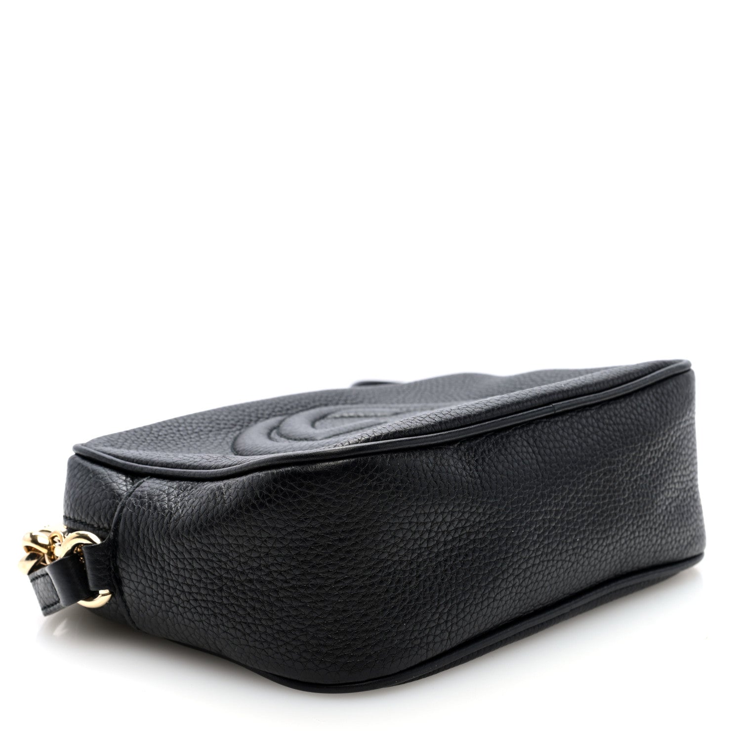 Gucci Pebbled Calfskin Small Soho Disco Bag Black 4 of 10