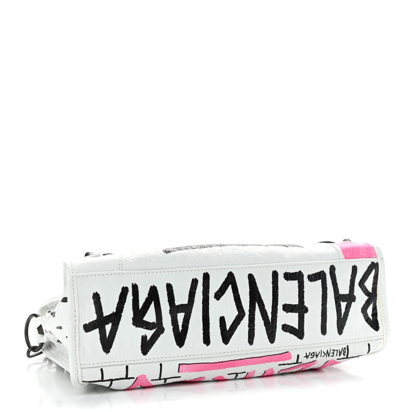 Agneau Graffiti All Over Classic Hardware S City White Multicolor