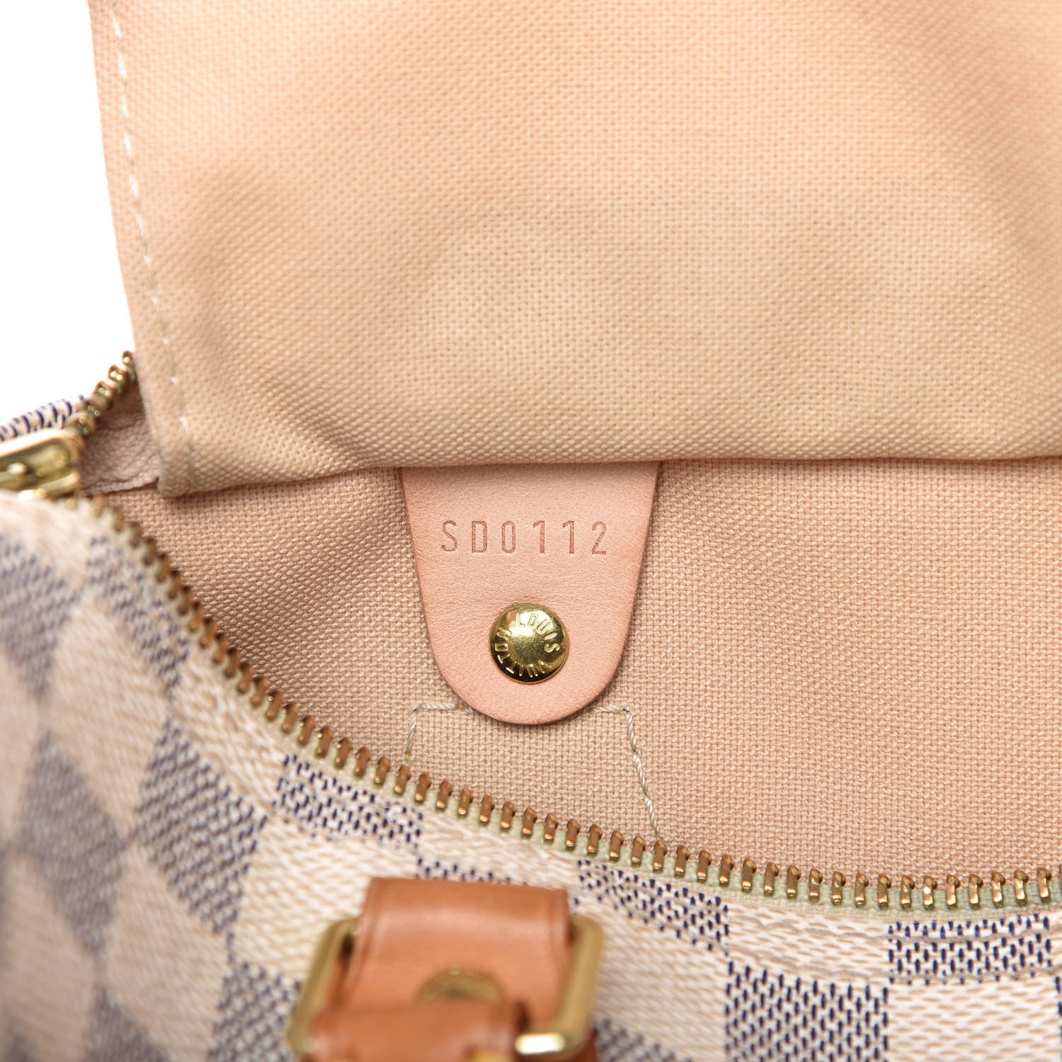 Louis Vuitton Damier Azur Speedy 25 9 of 9