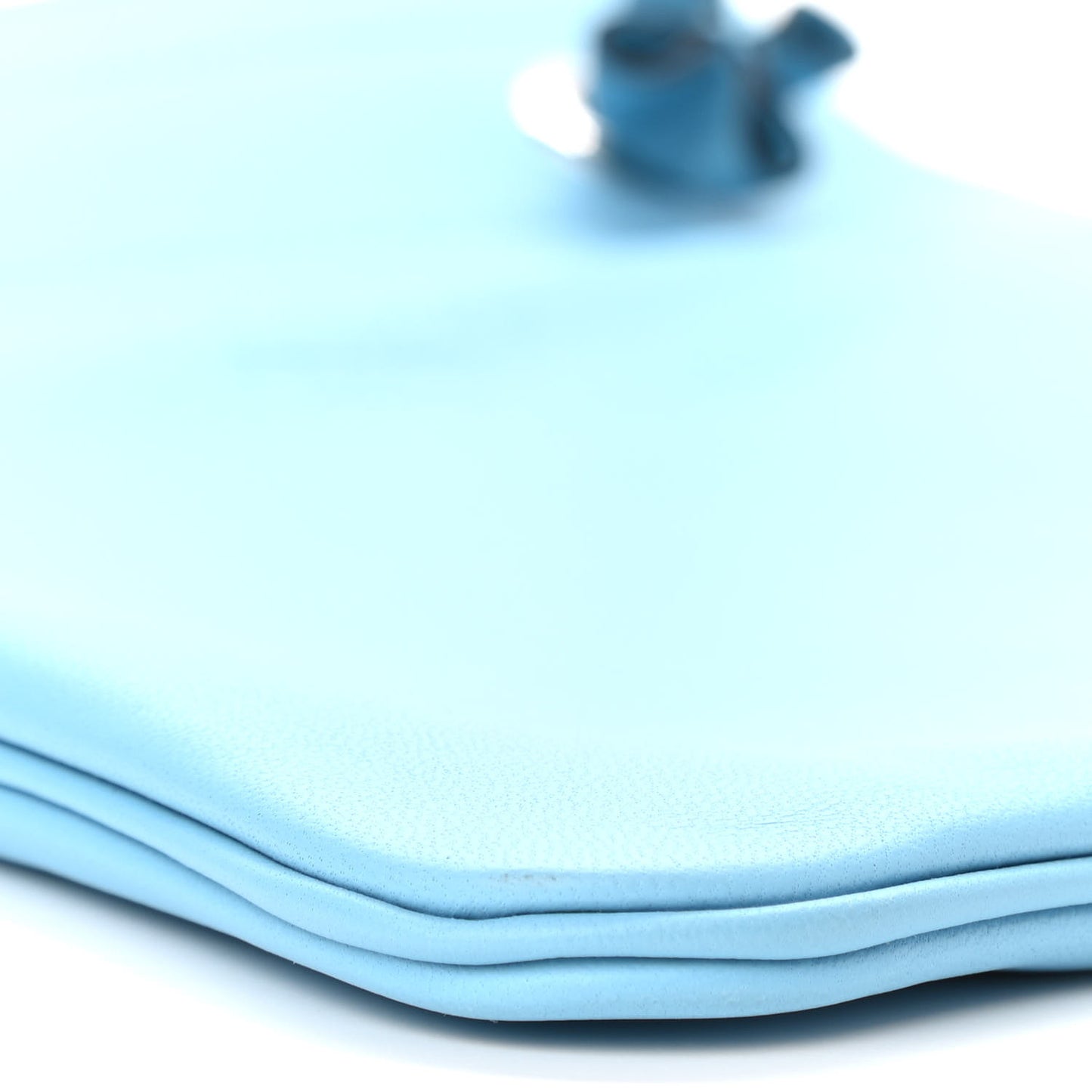 Milo Lambskin Swift Mini Aline Bleu Du Nord