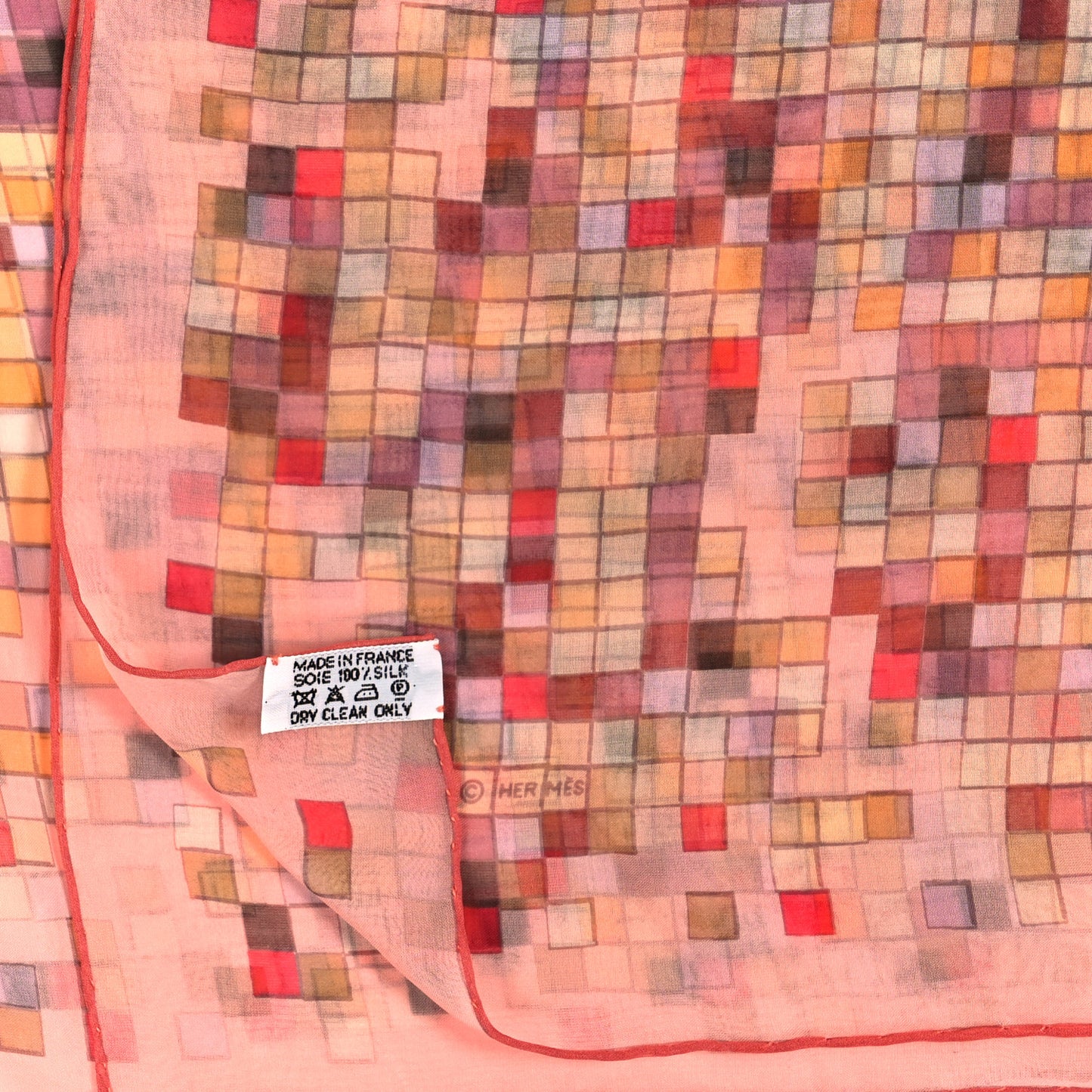 Silk Mosaique Au 24 Scarf 90