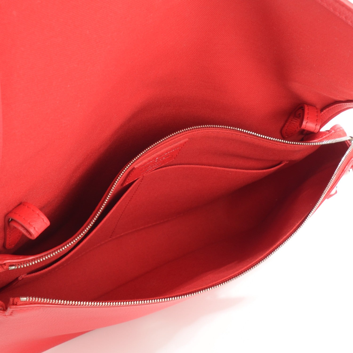 Louis Vuitton Essentiel Cuir Boheme Carmine 6 of 8