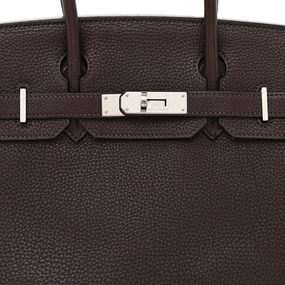 Hermes Togo Birkin 30 Chocolate 8 of 14