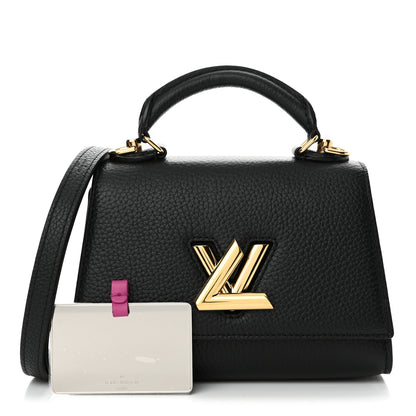 Louis Vuitton Taurillon Twist One Handle BB Black 3 of 11