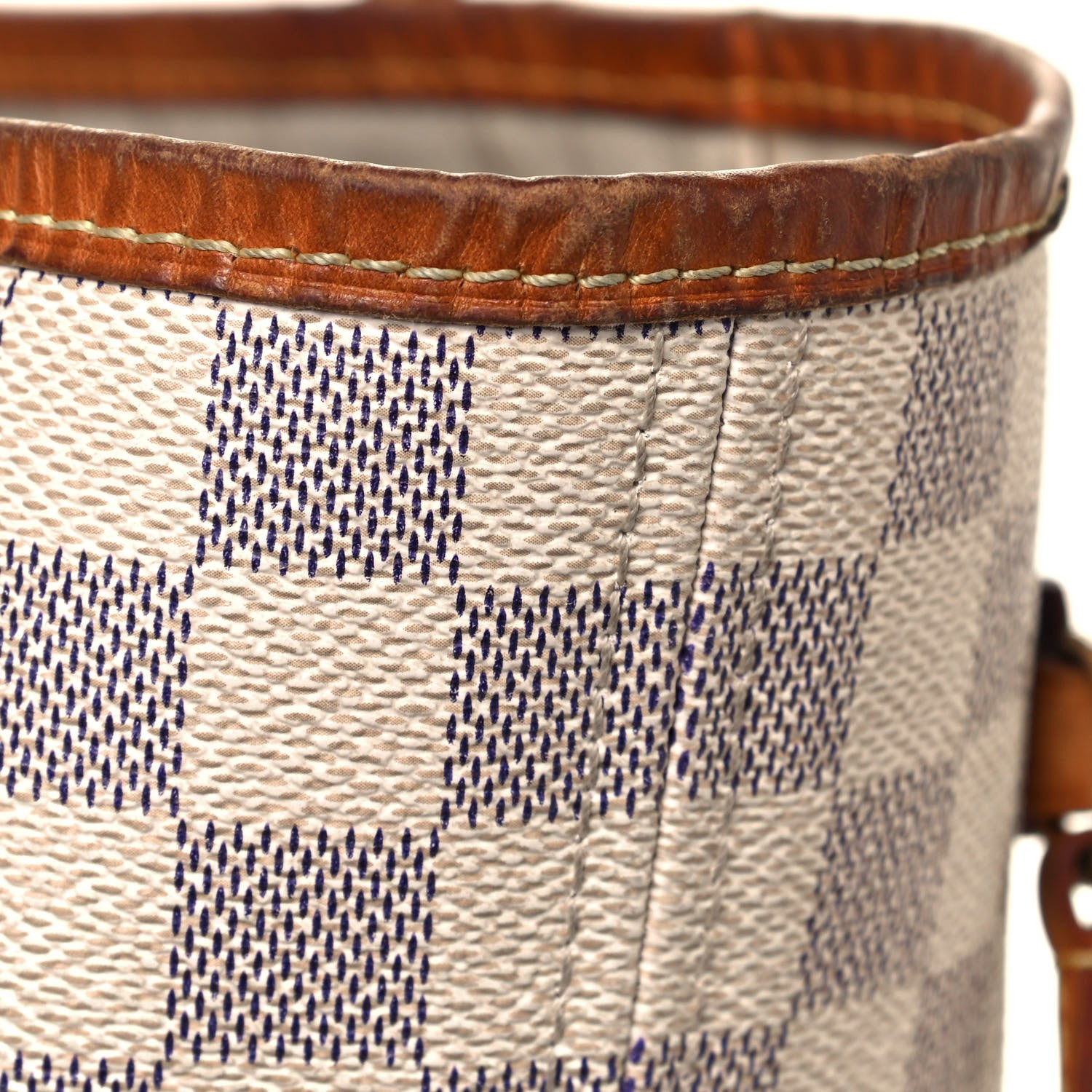 Louis Vuitton Damier Azur Neverfull MM 25 of 26