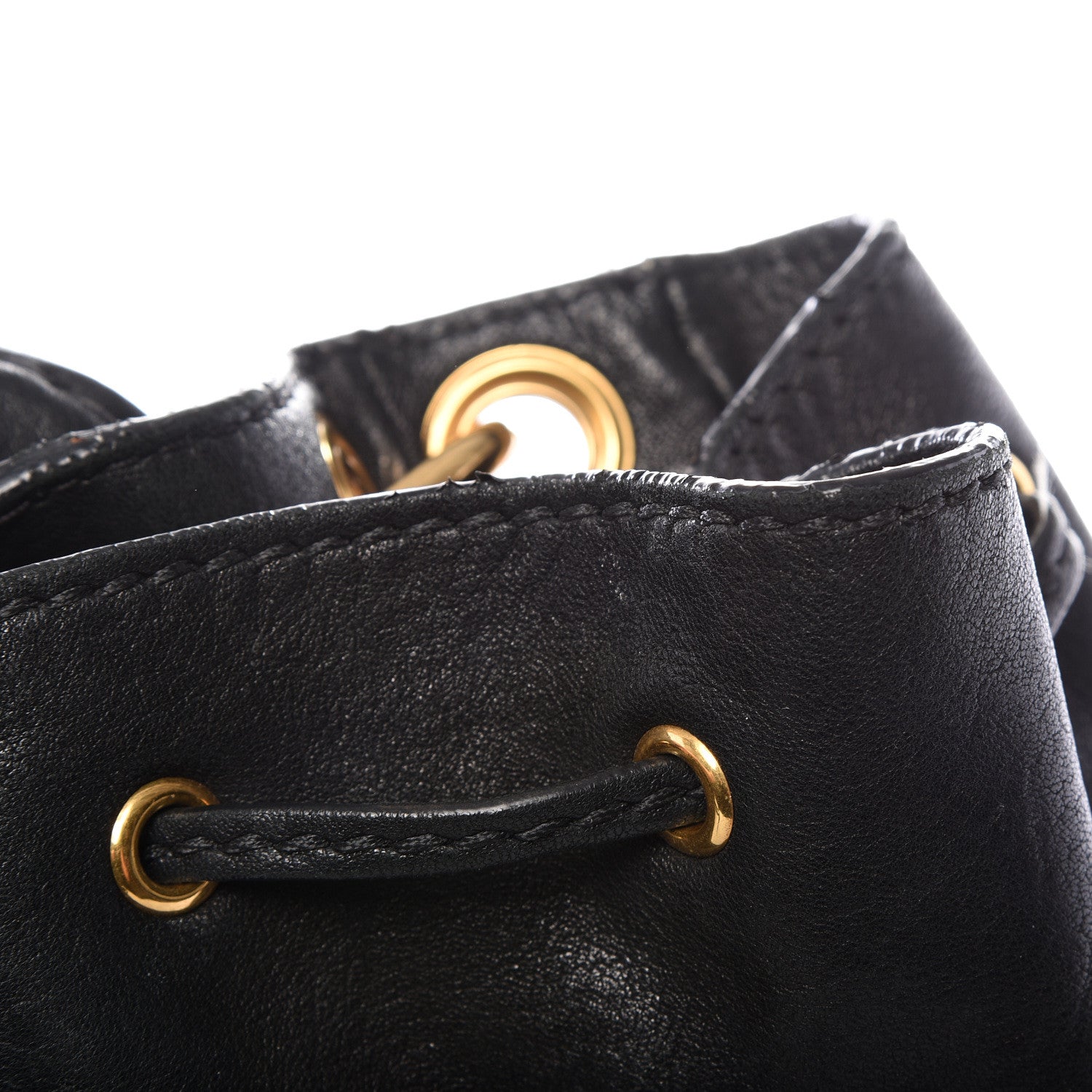Miu Miu Nappa Fringe Hobo Black 13 of 19