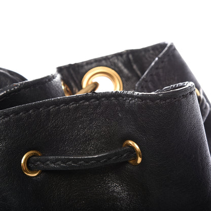 Miu Miu Nappa Fringe Hobo Black 13 of 19