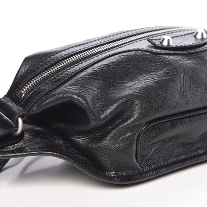 Balenciaga Lambskin Classic Hardware Neo Lift Hip Bag Black 6 of 10