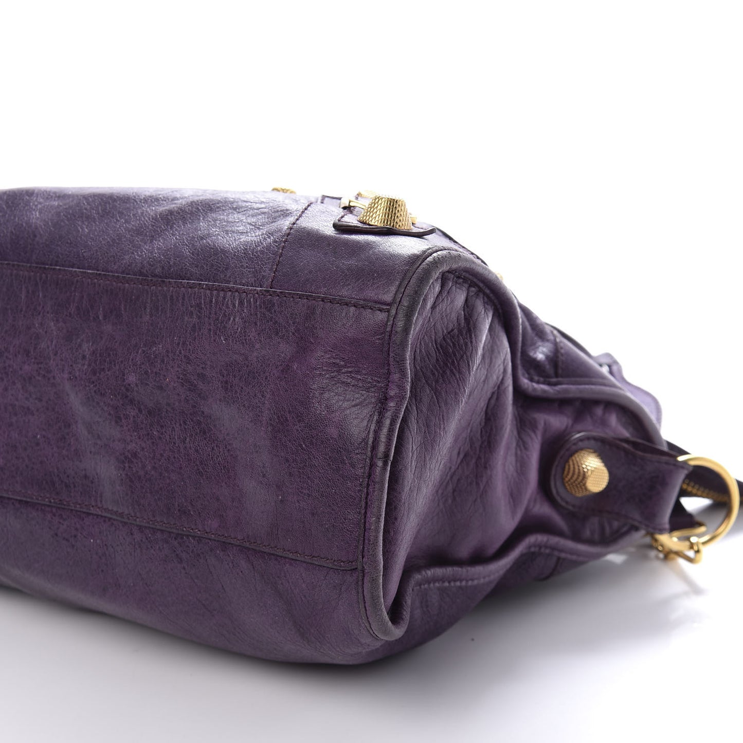 Agneau Giant 21 Gold Hardware City Raisin