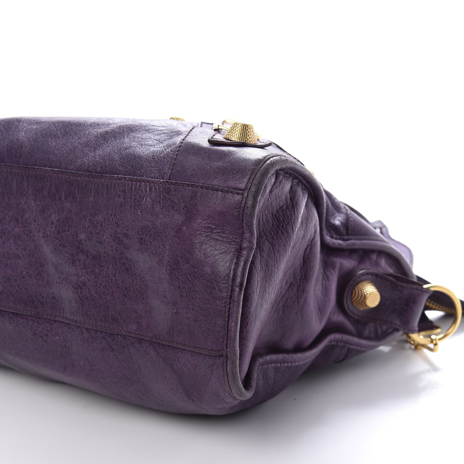 Balenciaga Agneau Giant 21 Gold Hardware City Raisin 7 of 14