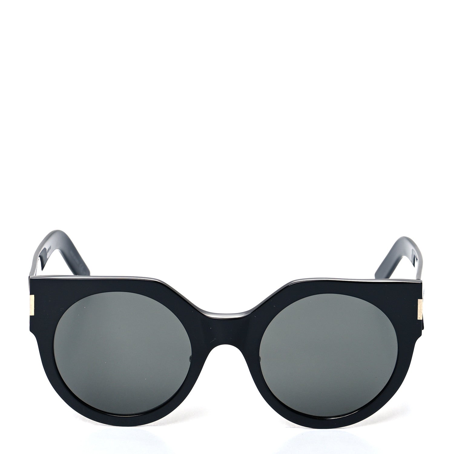 Saint Laurent Acetate Sunglasses SL 185 Slim Black 2 of 8