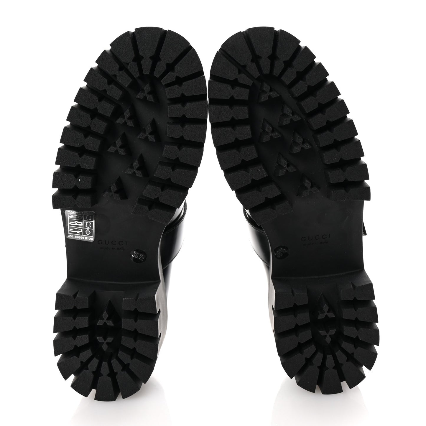 Cordovan Lux Womens Horsebit Platform Mary Jane Loafers 36.5 Black