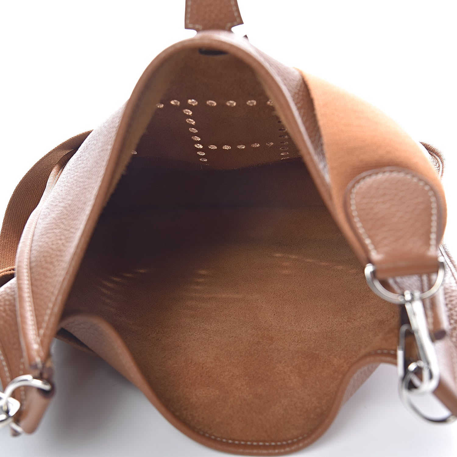 Hermes Taurillon Clemence Evelyne III GM Gold 6 of 13