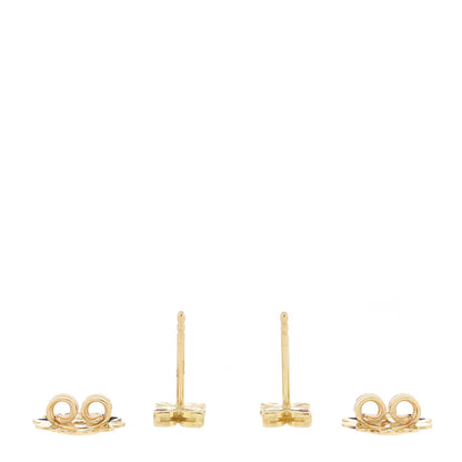 Roberto Coin 18K Yellow Gold Love in Verona Flower Stud Earrings 3 of 5