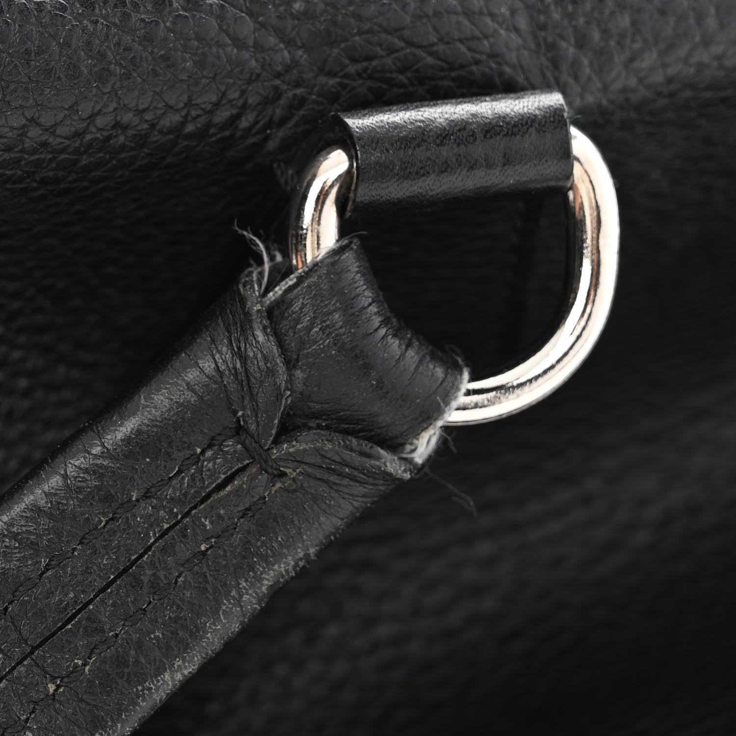 Prada Vitello Daino Bowler Black 11 of 15