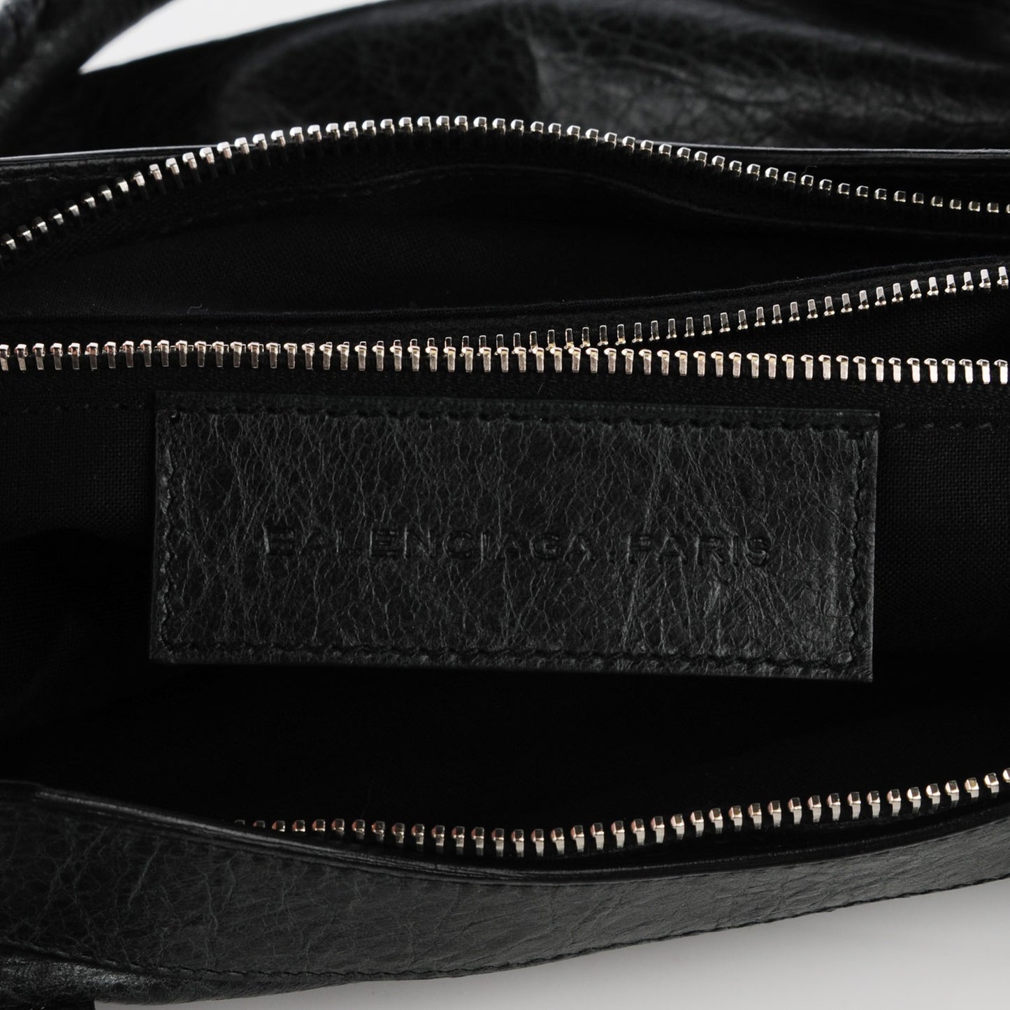 Agneau Giant 12 Silver Hardware First Black