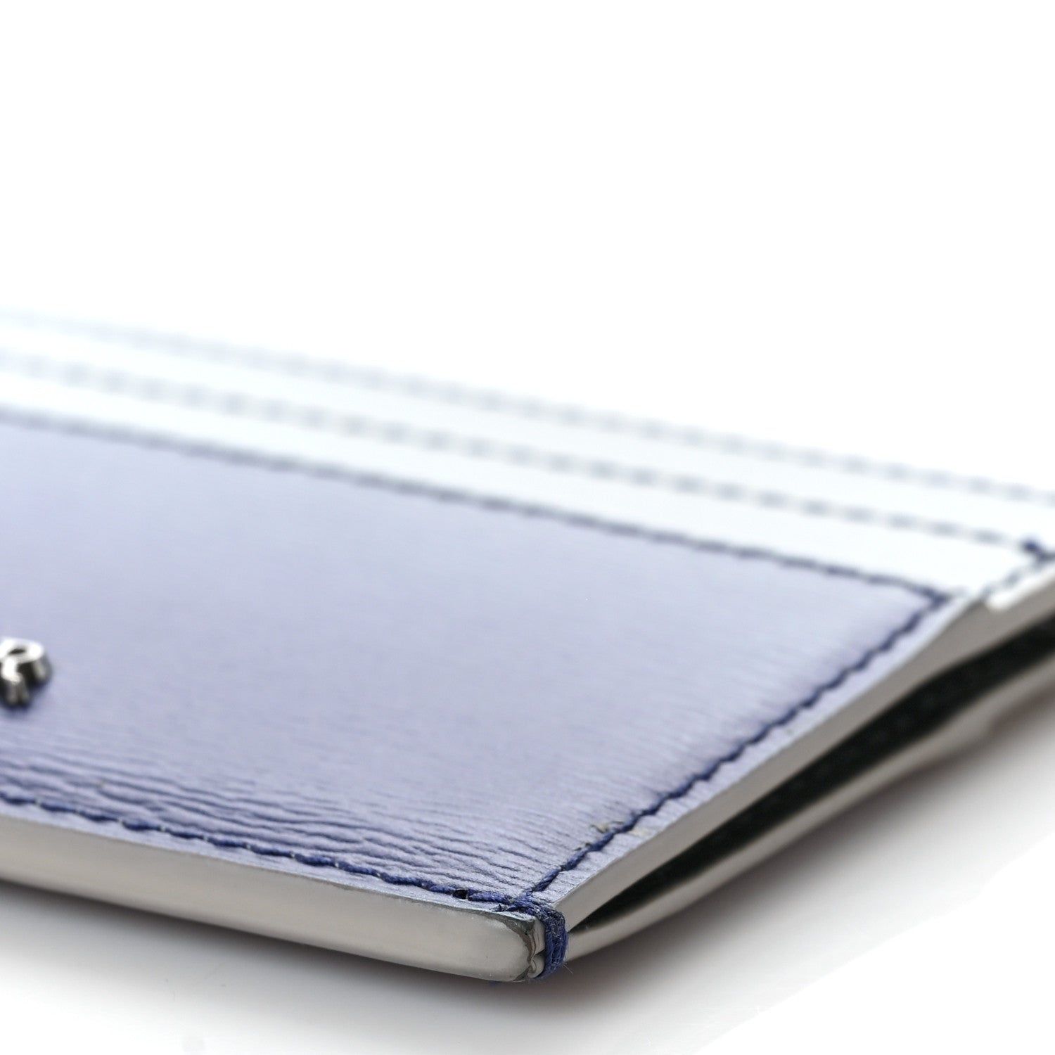 Christian Dior Homme Card Holder Blue Grey 9 of 9