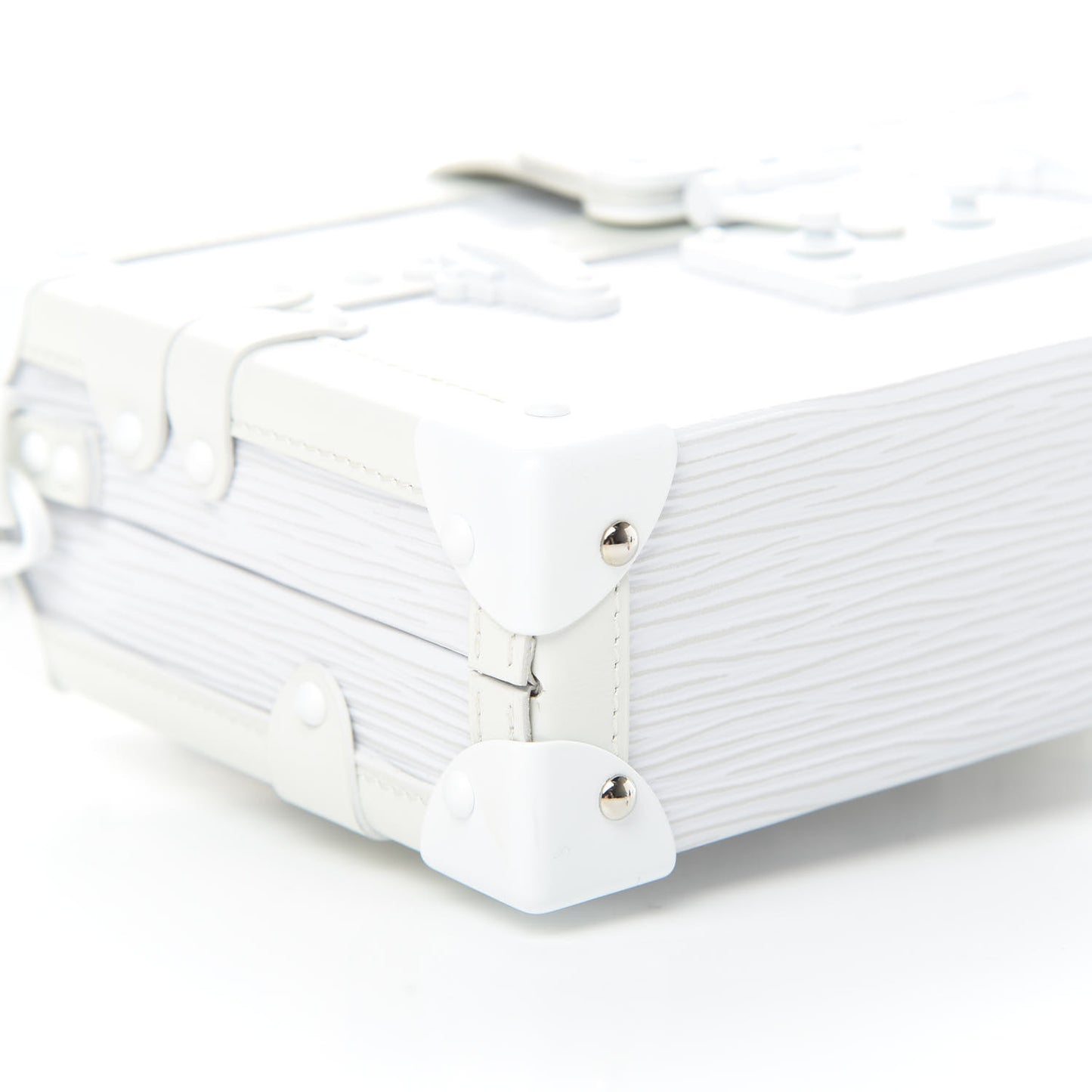 Epi Monochrome Petite Malle White