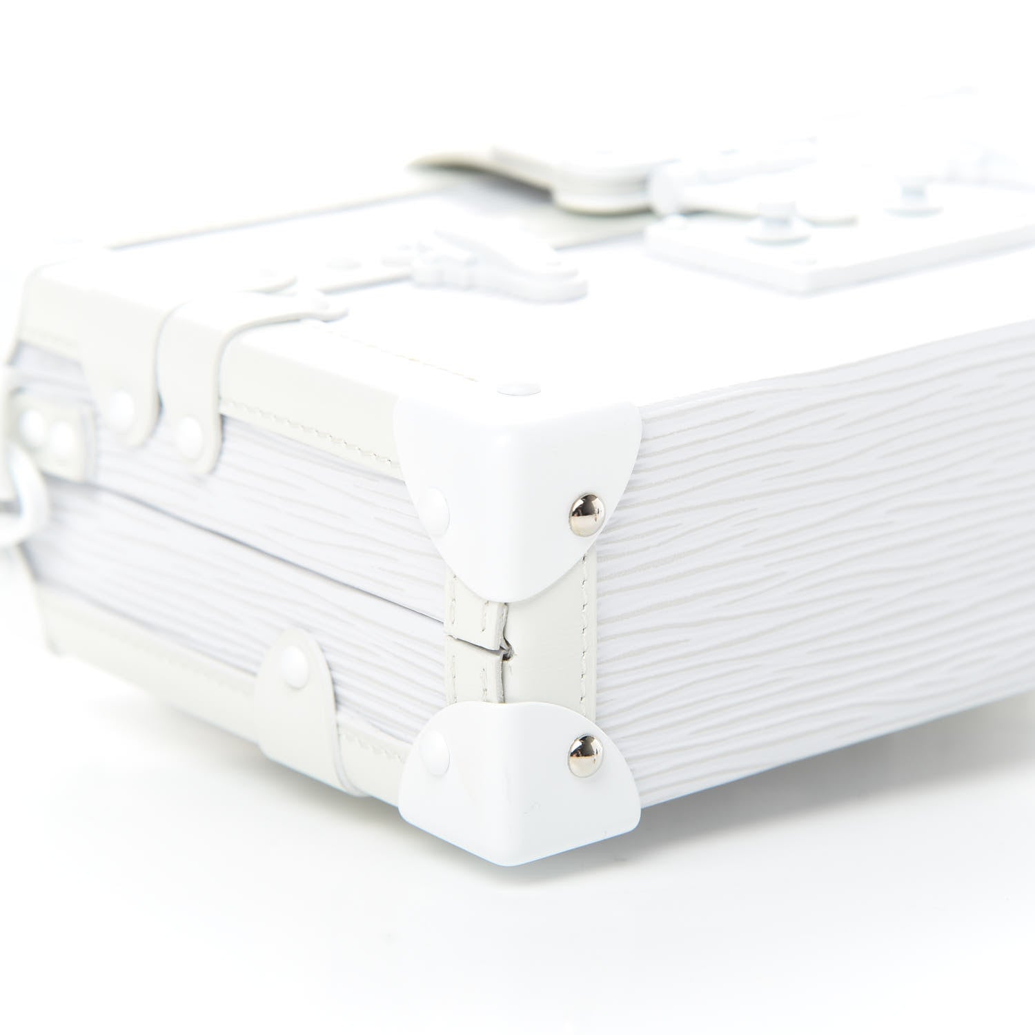 Louis Vuitton Epi Monochrome Petite Malle White 9 of 11
