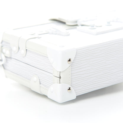 Louis Vuitton Epi Monochrome Petite Malle White 9 of 11