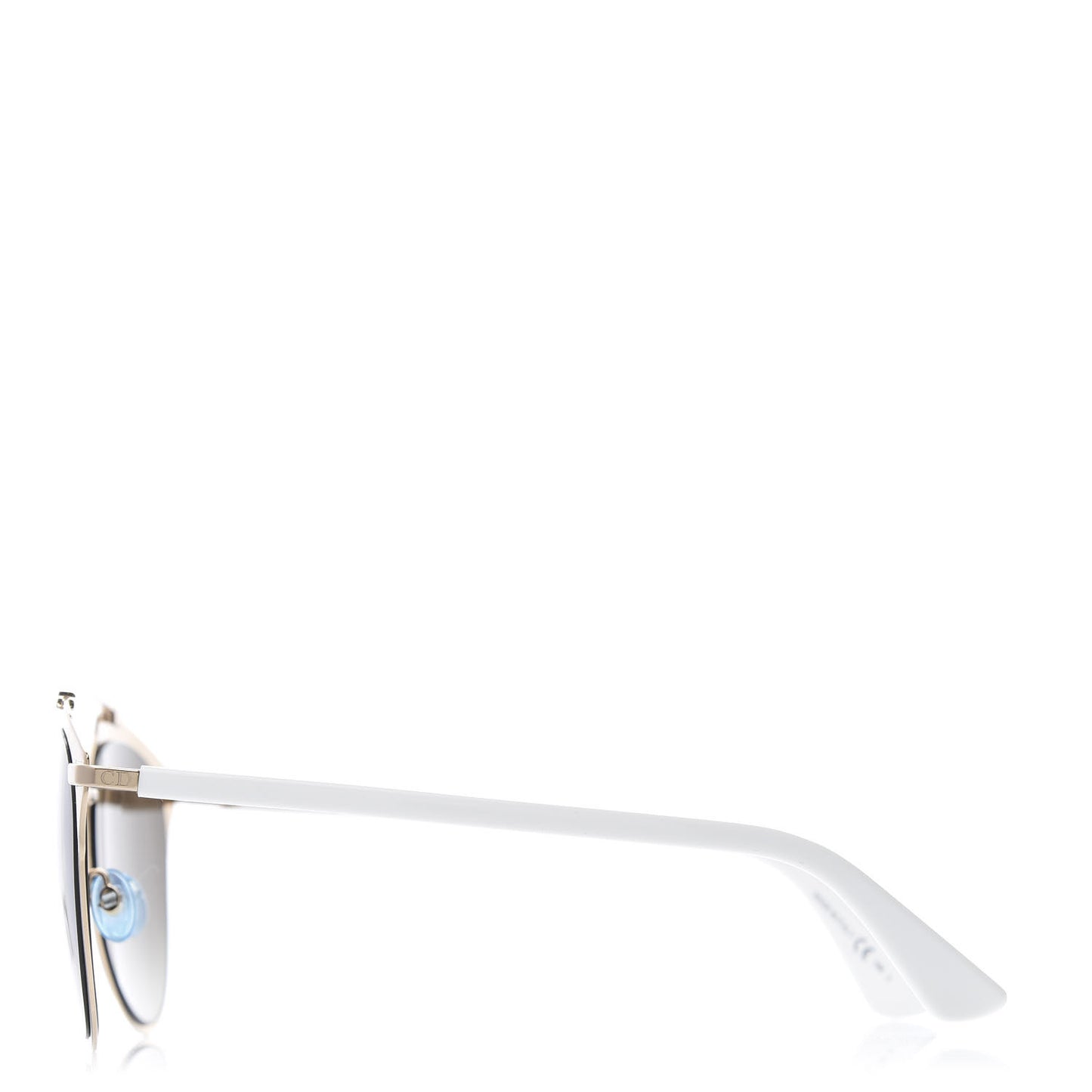 So Real Sunglasses White Gold