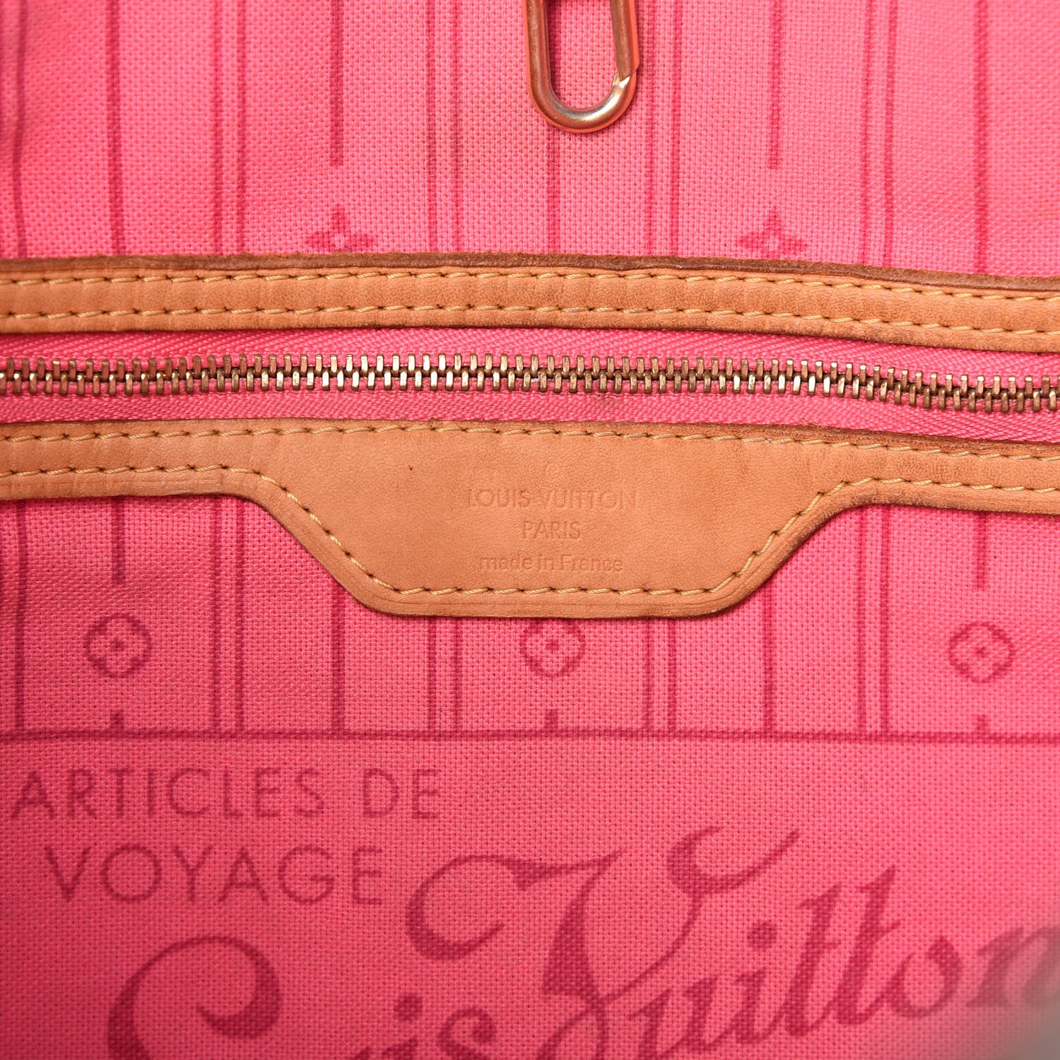 Louis Vuitton Monogram Roses Neverfull MM 6 of 37