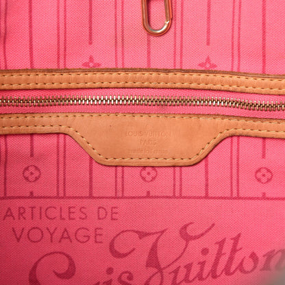 Louis Vuitton Monogram Roses Neverfull MM 6 of 37