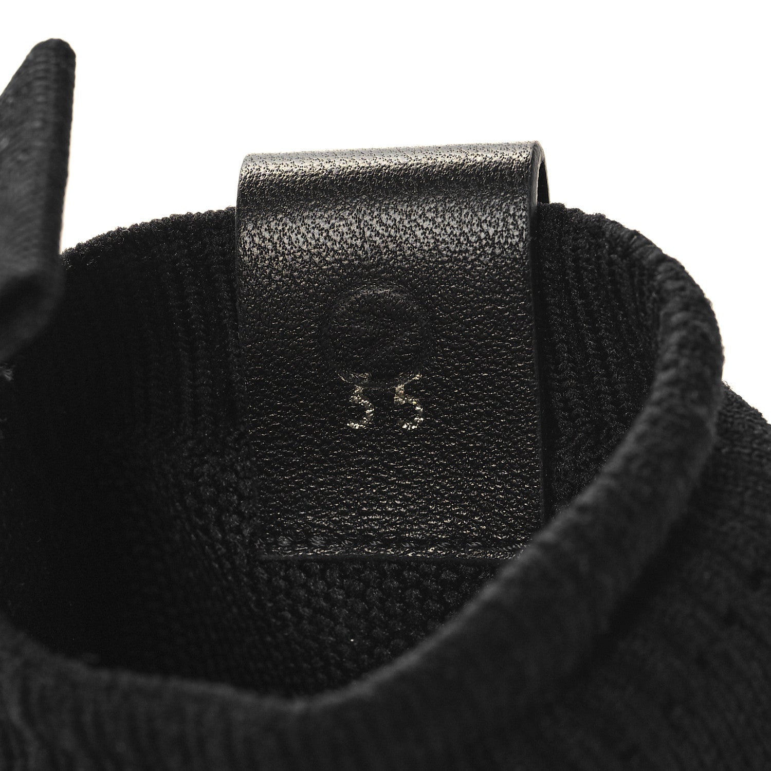 Louis Vuitton Stretch Fabric Run 55 Sneaker Boots 35 Black 6 of 7