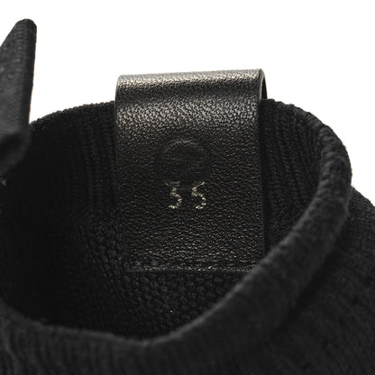 Louis Vuitton Stretch Fabric Run 55 Sneaker Boots 35 Black 6 of 7