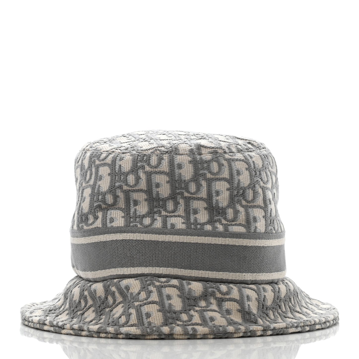 Oblique Bucket Hat 58 Grey