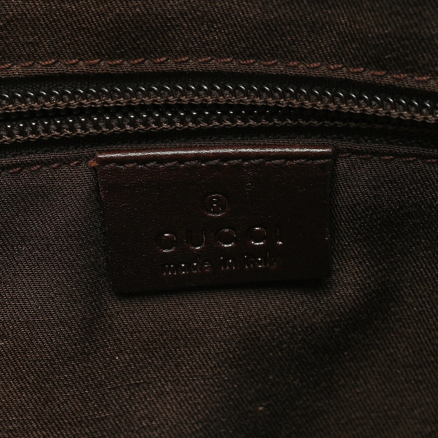 Monogram Calfskin Perforated Medium Flat Messenger Bag Dark Brown