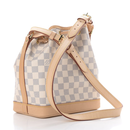 Louis Vuitton Damier Azur Noe BB 2 of 11